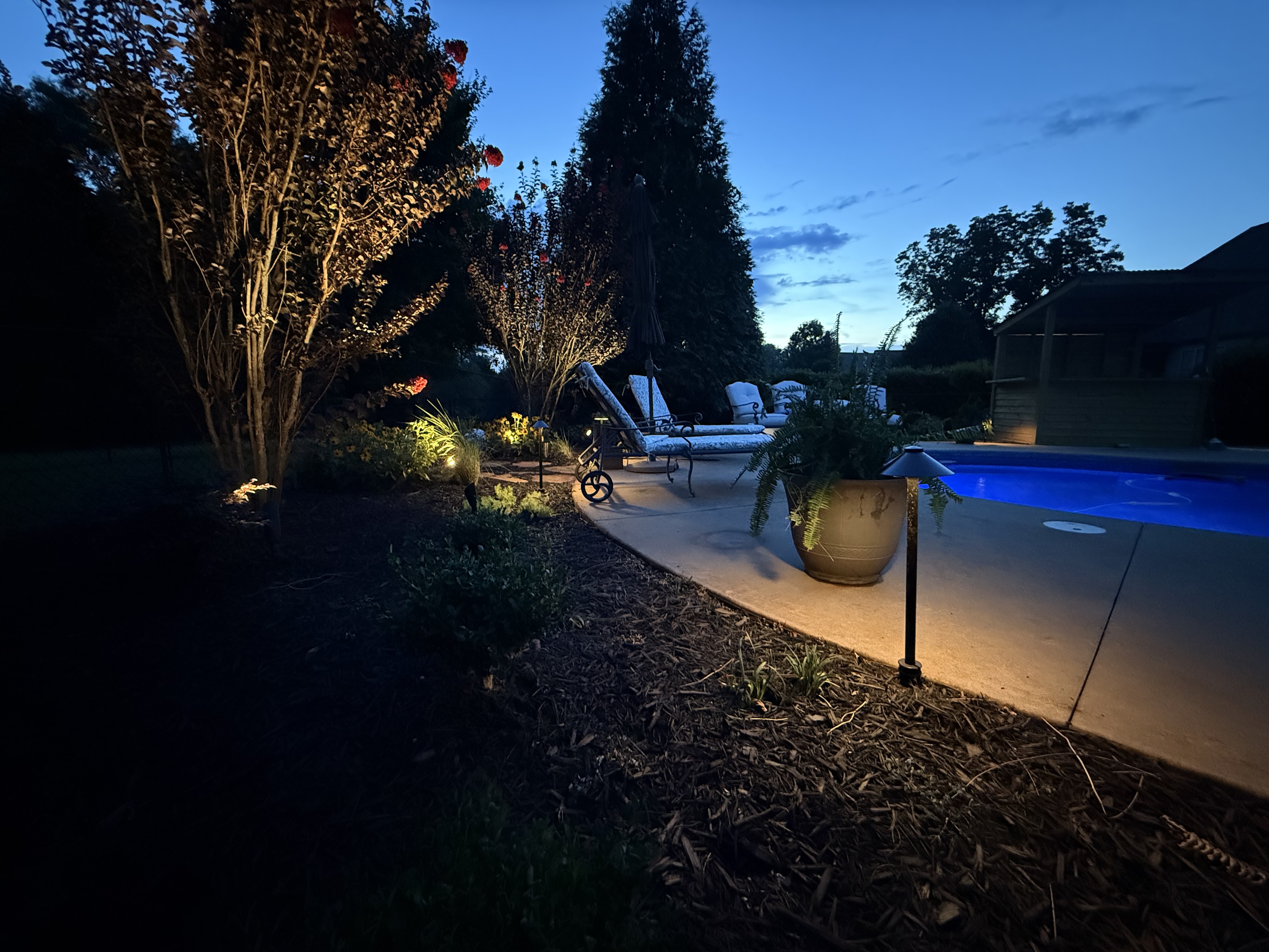 Landscape and garden lighting — Visible Illumination Upstate SC